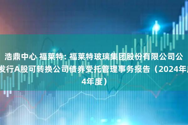 浩鼎中心 福莱特: 福莱特玻璃集团股份有限公司公开发行A股可转换公司债券受托管理事务报告(2024年度)