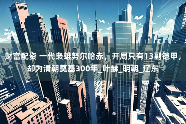 财富配资 一代枭雄努尔哈赤，开局只有13副铠甲，却为清朝奠基300年_叶赫_明朝_辽东